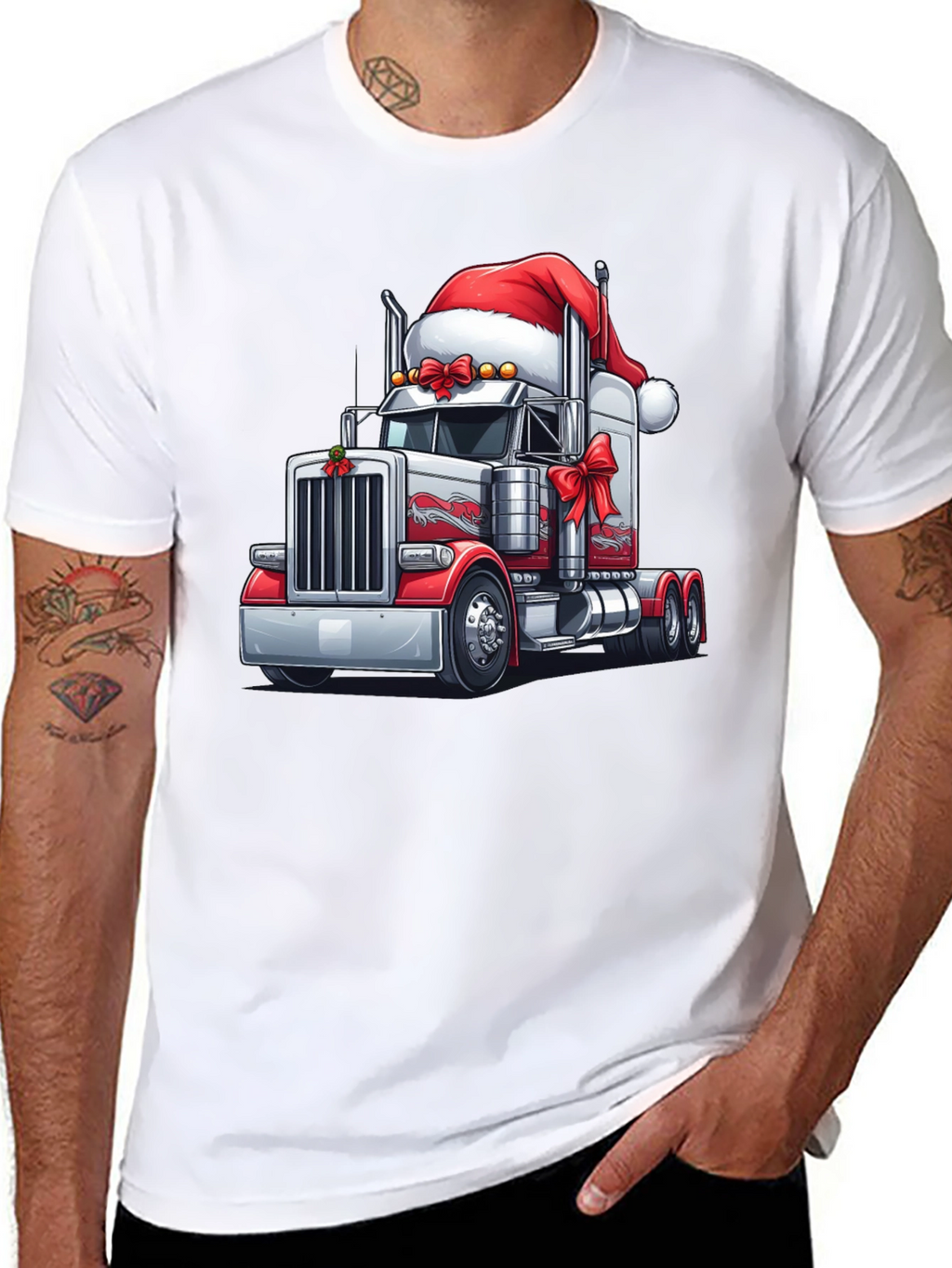 Christmas Trucker T-Shirt