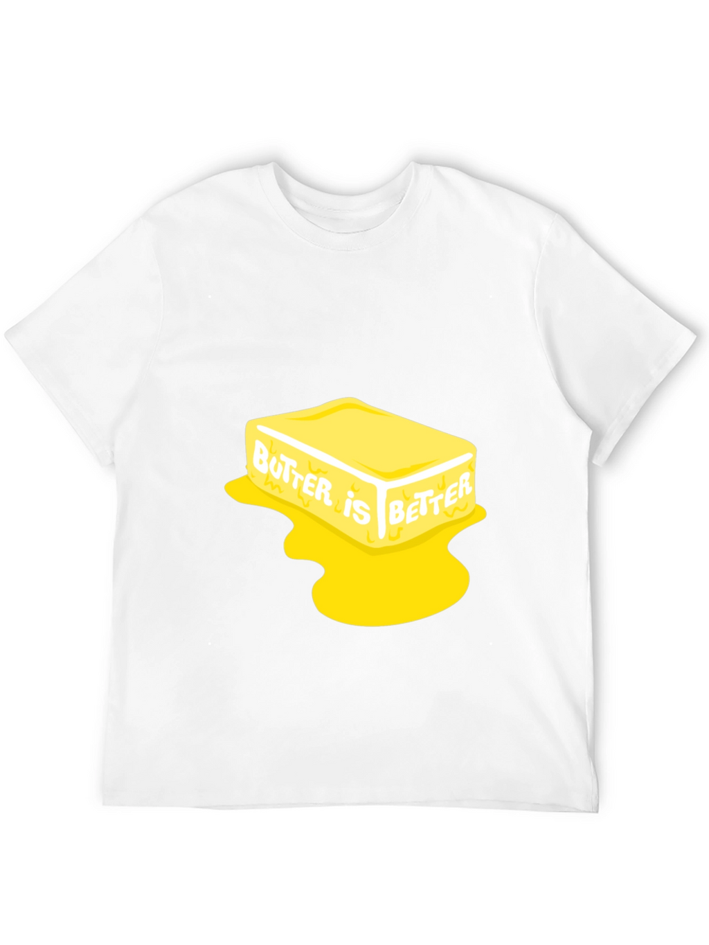 Butter is Better Black T-Shirt