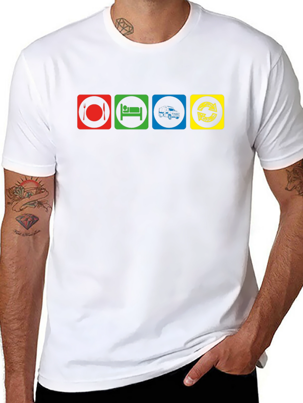Eat Sleep ATV Repeat T-Shirt