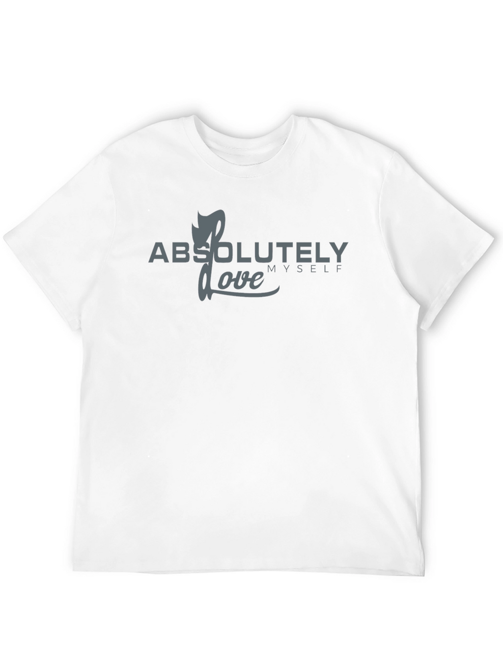 Absolutely Love Myself Graphic Tee - Black