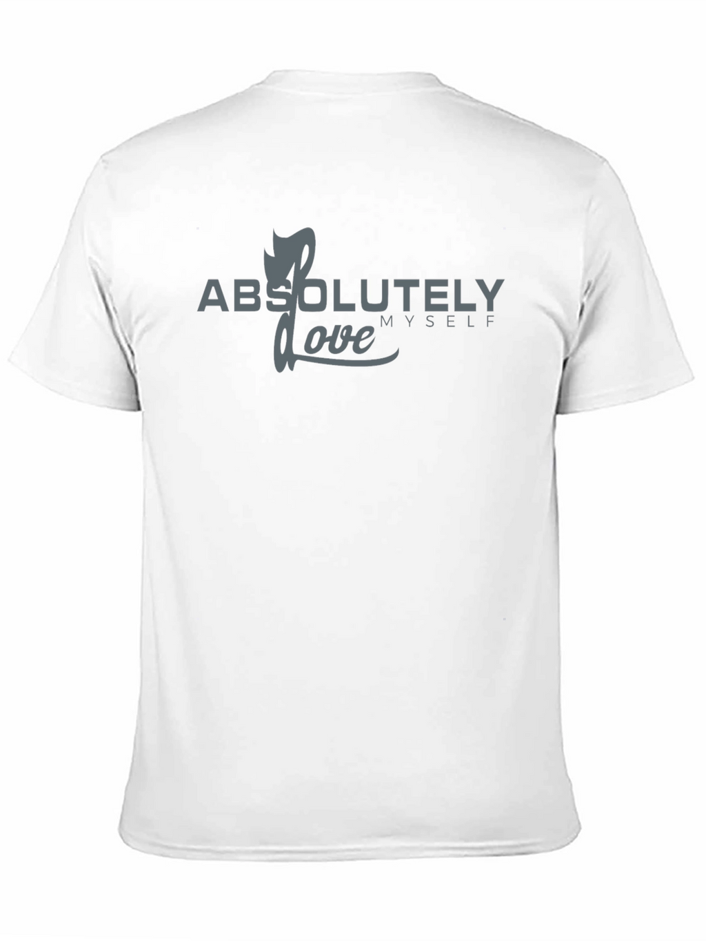Absolutely Love Myself Graphic Tee - Black