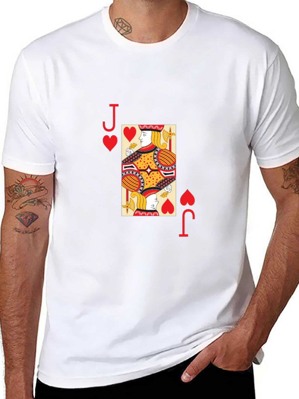 Jack of Hearts Graphic T-Shirt