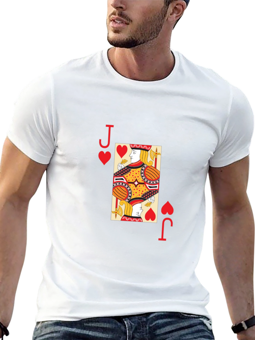 Jack of Hearts Graphic T-Shirt