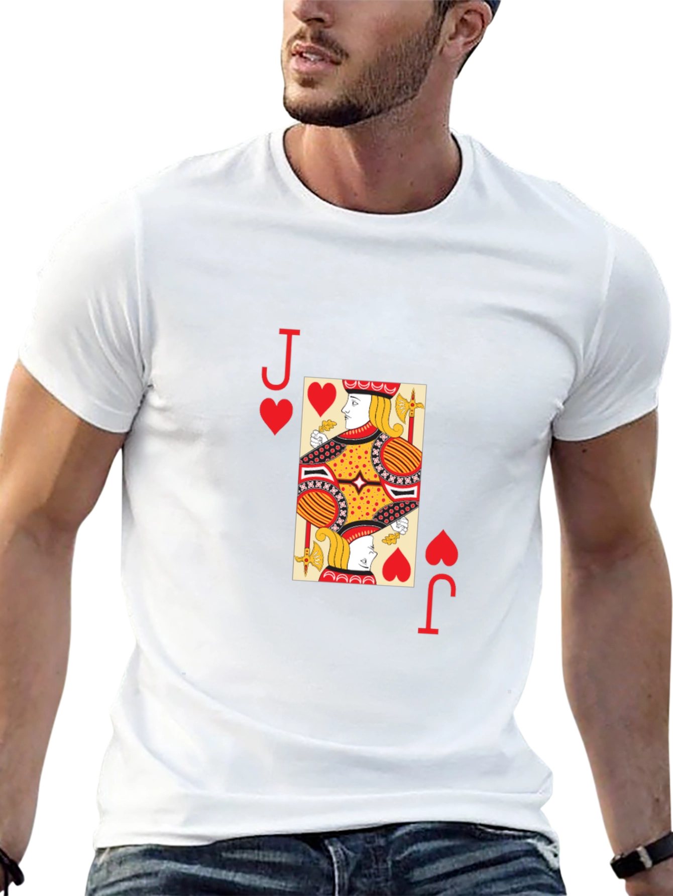 Jack of Hearts Graphic T-Shirt
