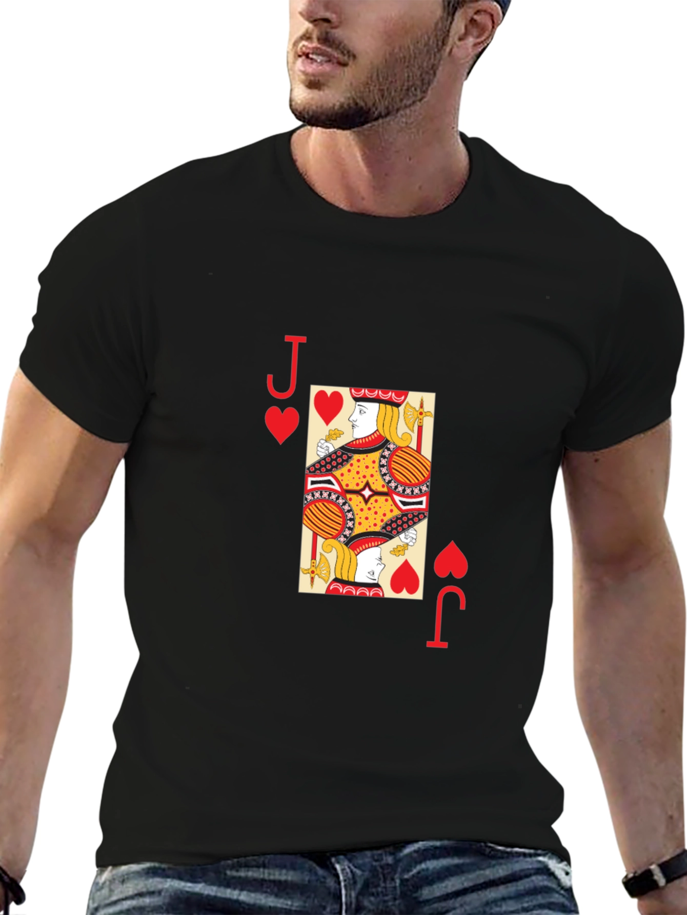Jack of Hearts Graphic T-Shirt