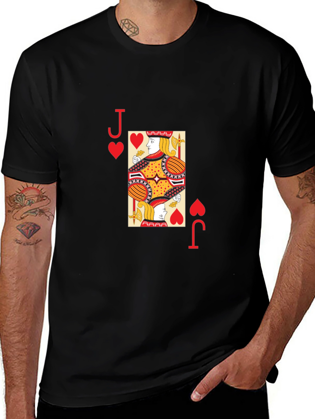 Jack of Hearts Graphic T-Shirt