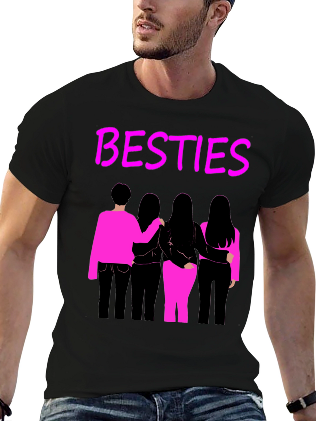 Besties Graphic T-Shirt