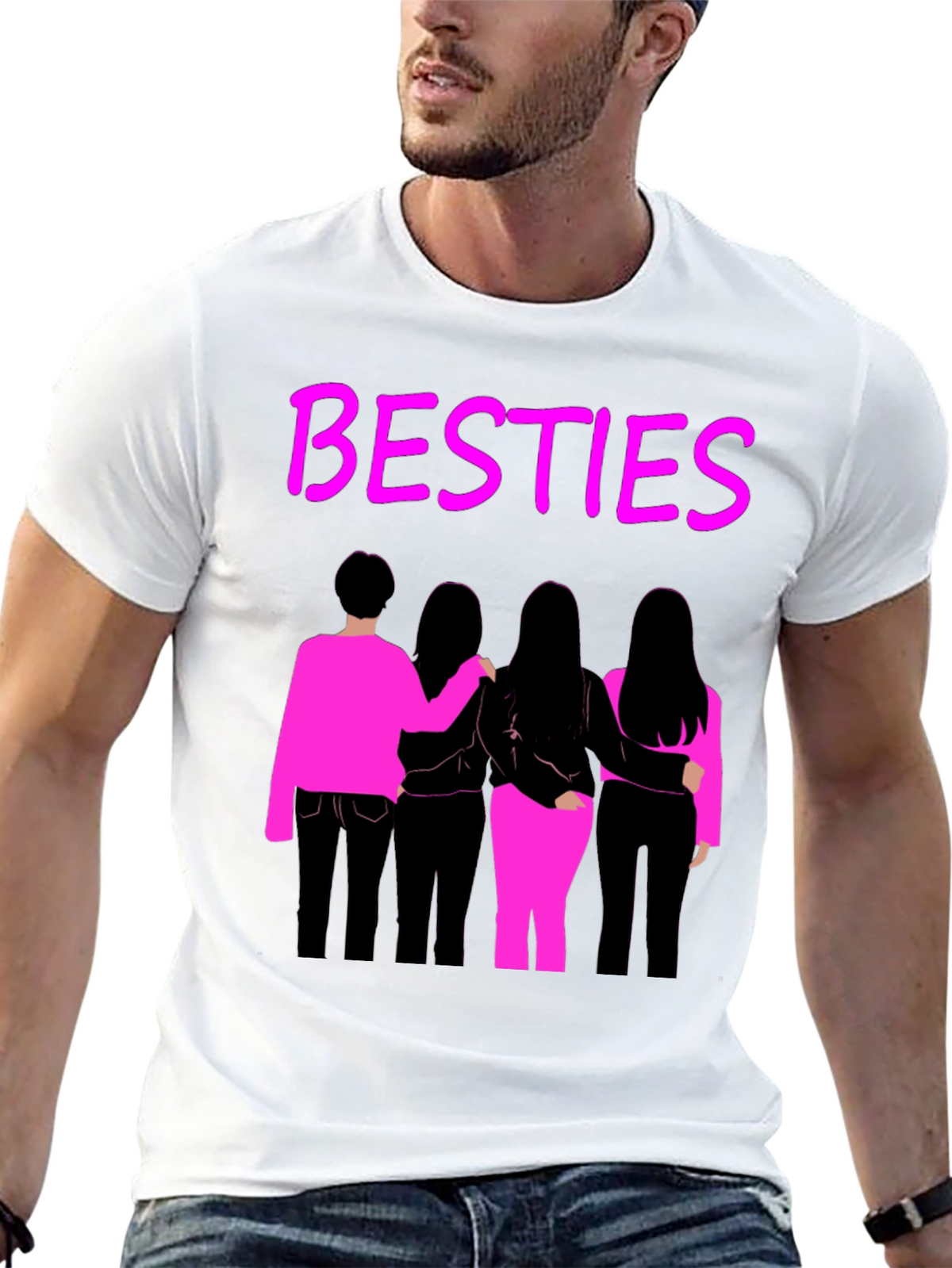 Besties Graphic T-Shirt