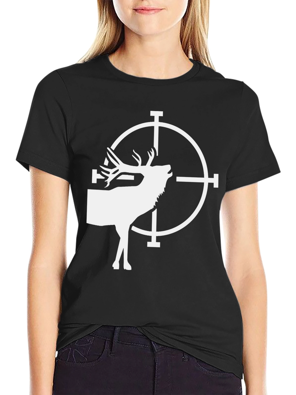Deer Target Graphic Tee - Hunting Style