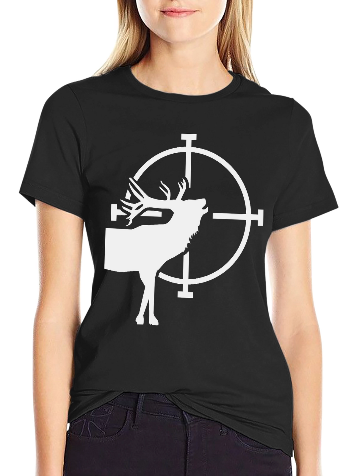 Deer Target Graphic Tee - Hunting Style