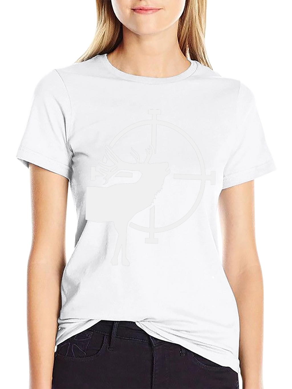 Deer Target Graphic Tee - Hunting Style