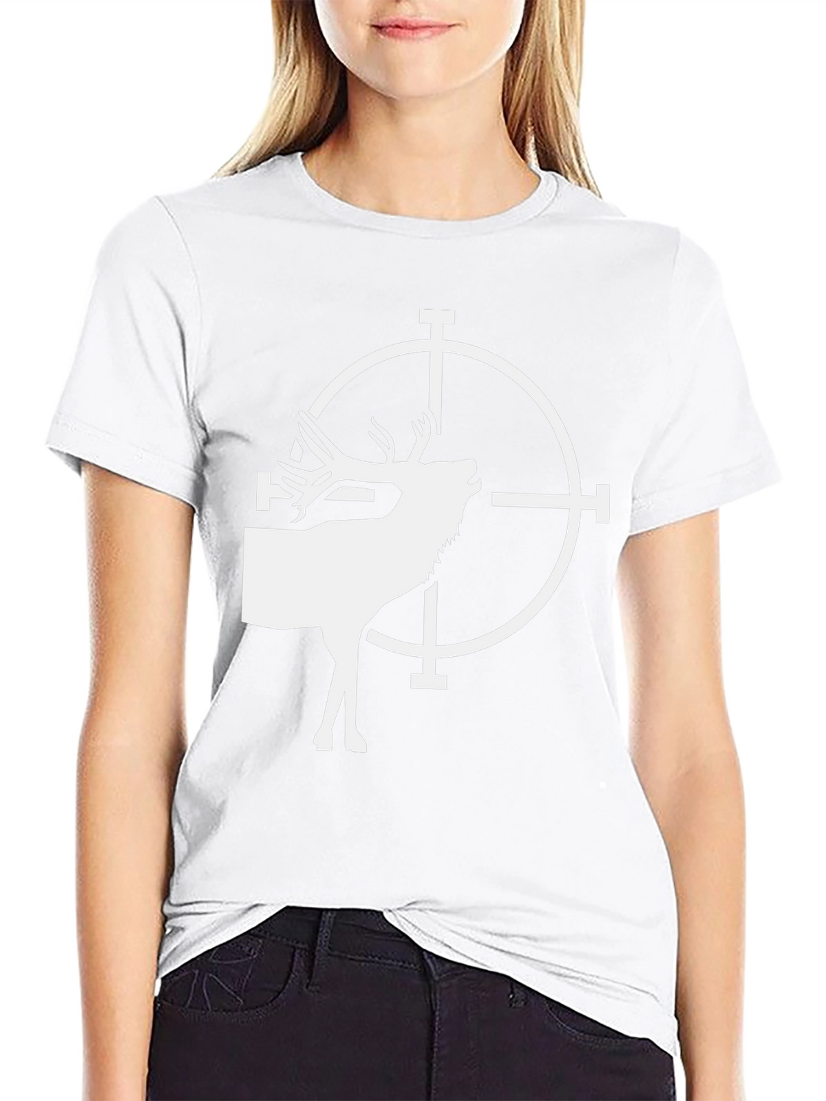 Deer Target Graphic Tee - Hunting Style