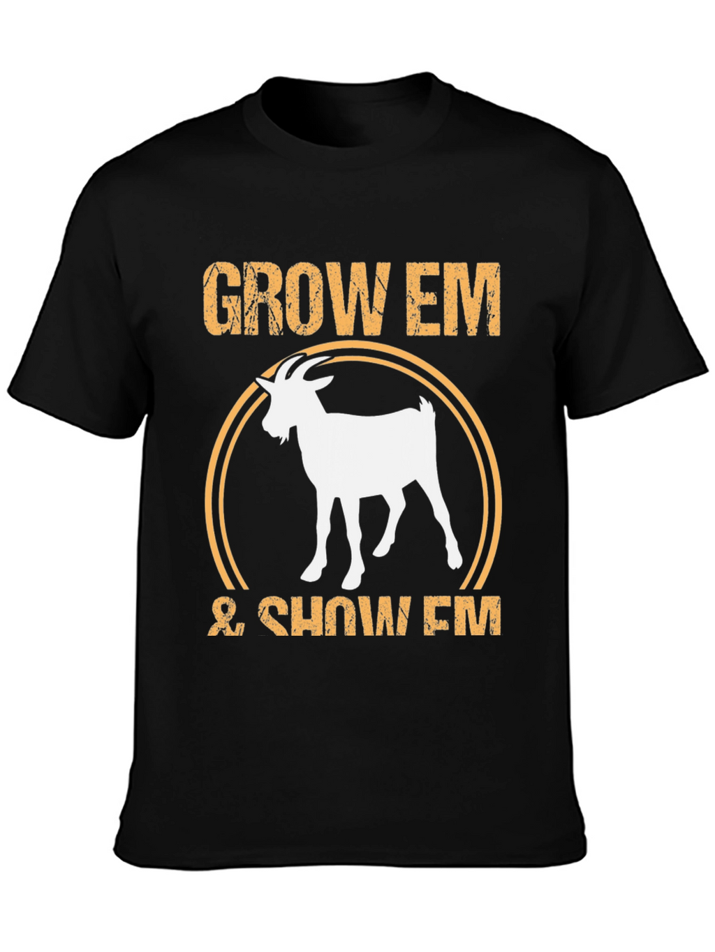 Grow Em & Show Em Goat Graphic Tee