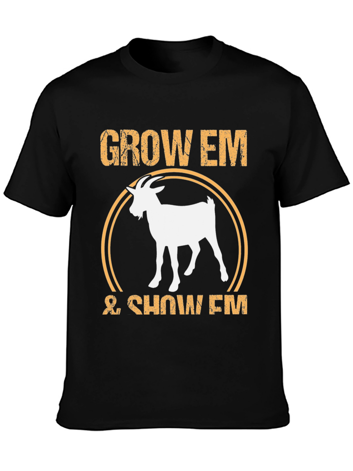 Grow Em & Show Em Goat Graphic Tee