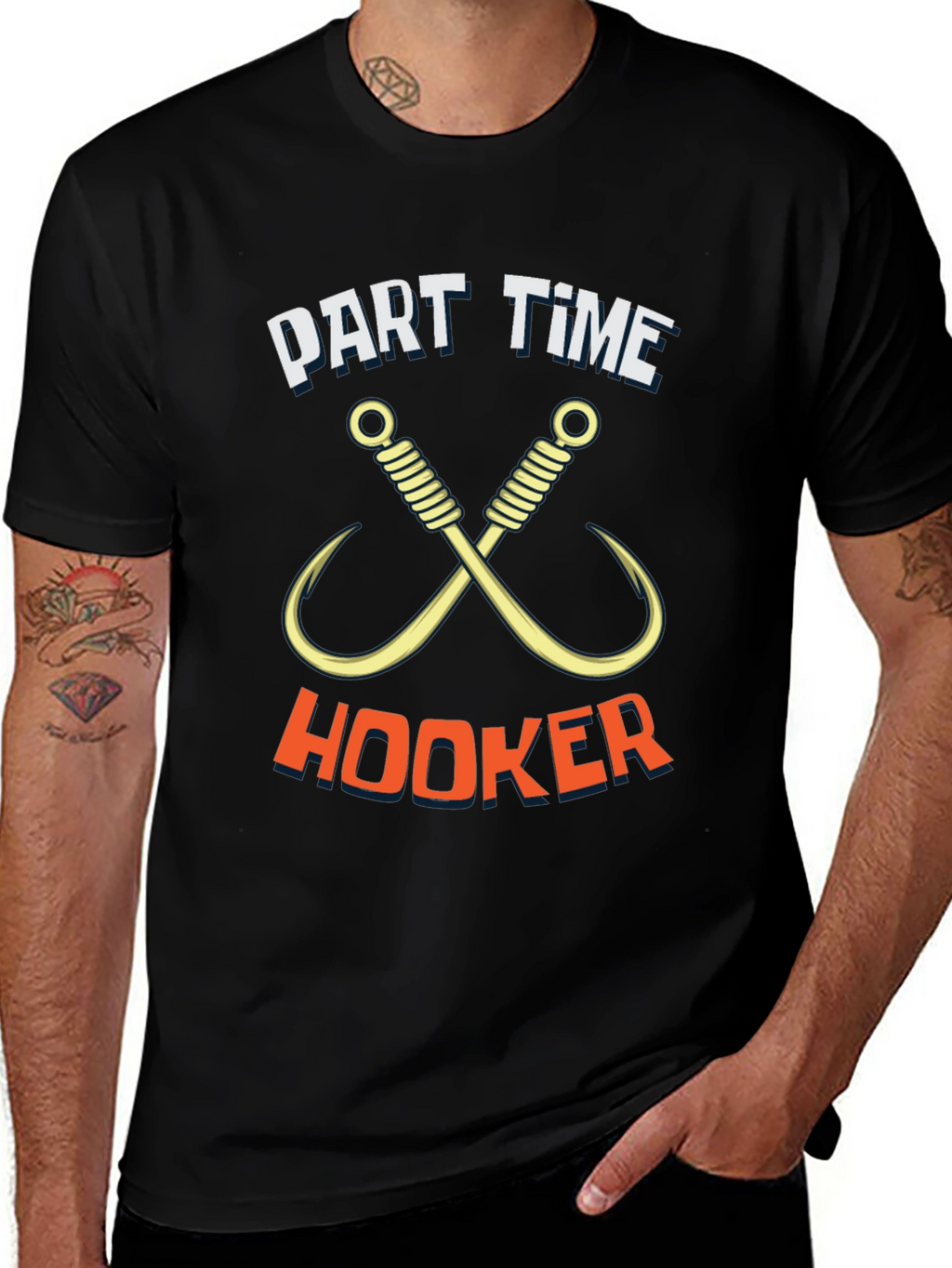 Part Time Hooker Fishing T-Shirt