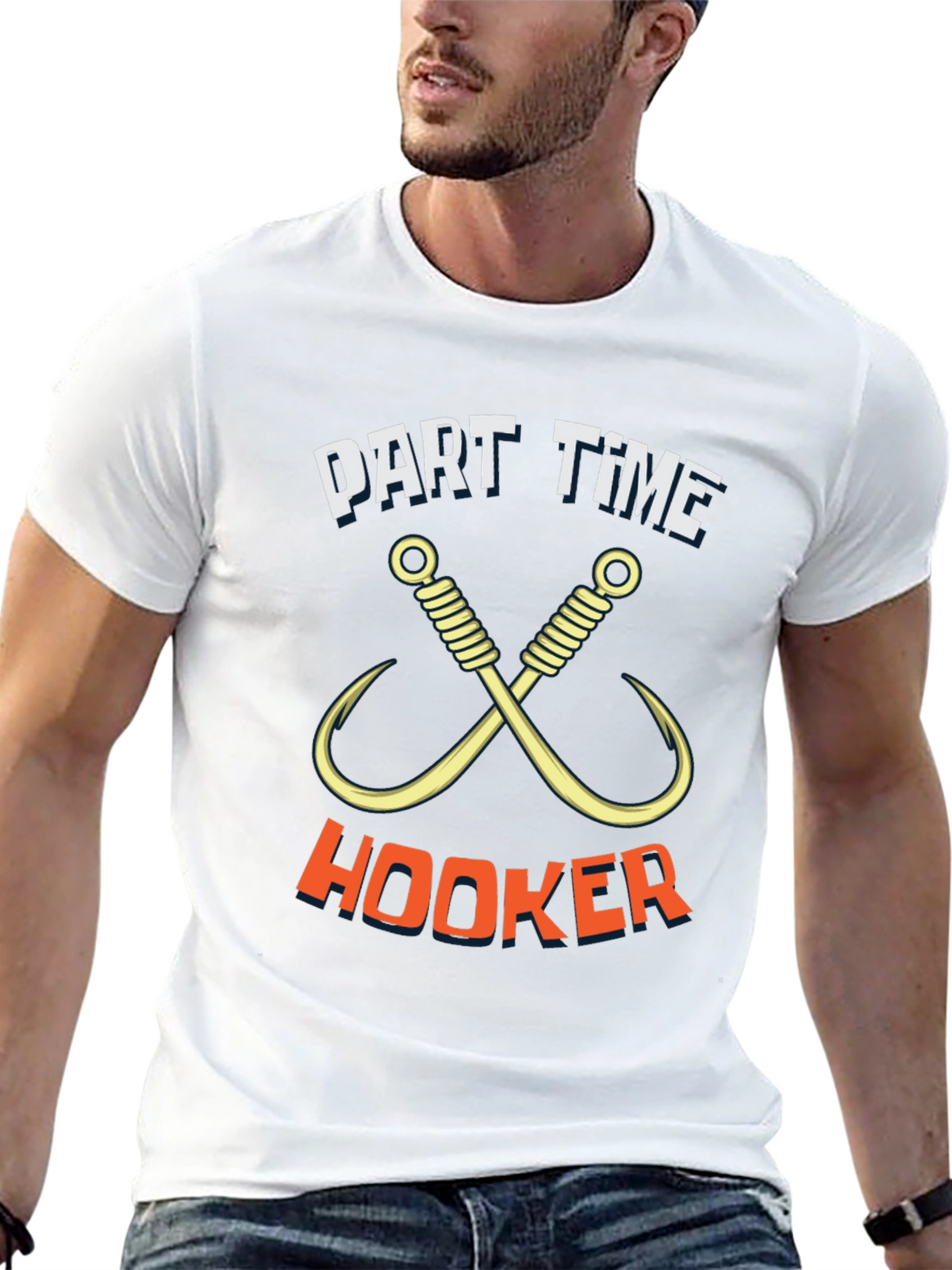Part Time Hooker Fishing T-Shirt