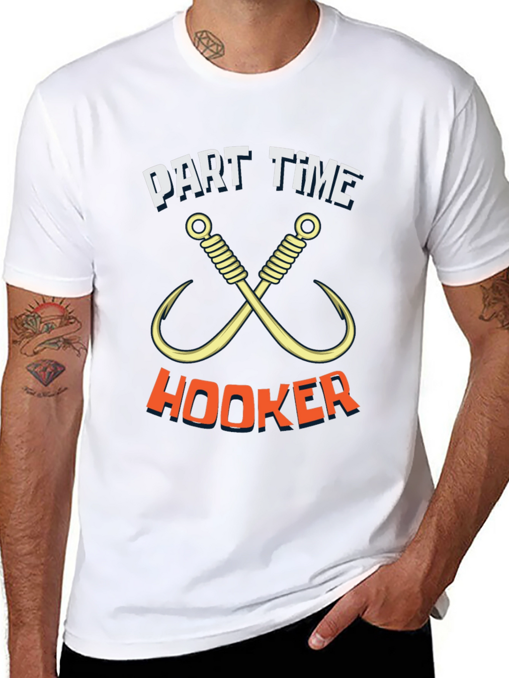 Part Time Hooker Fishing T-Shirt