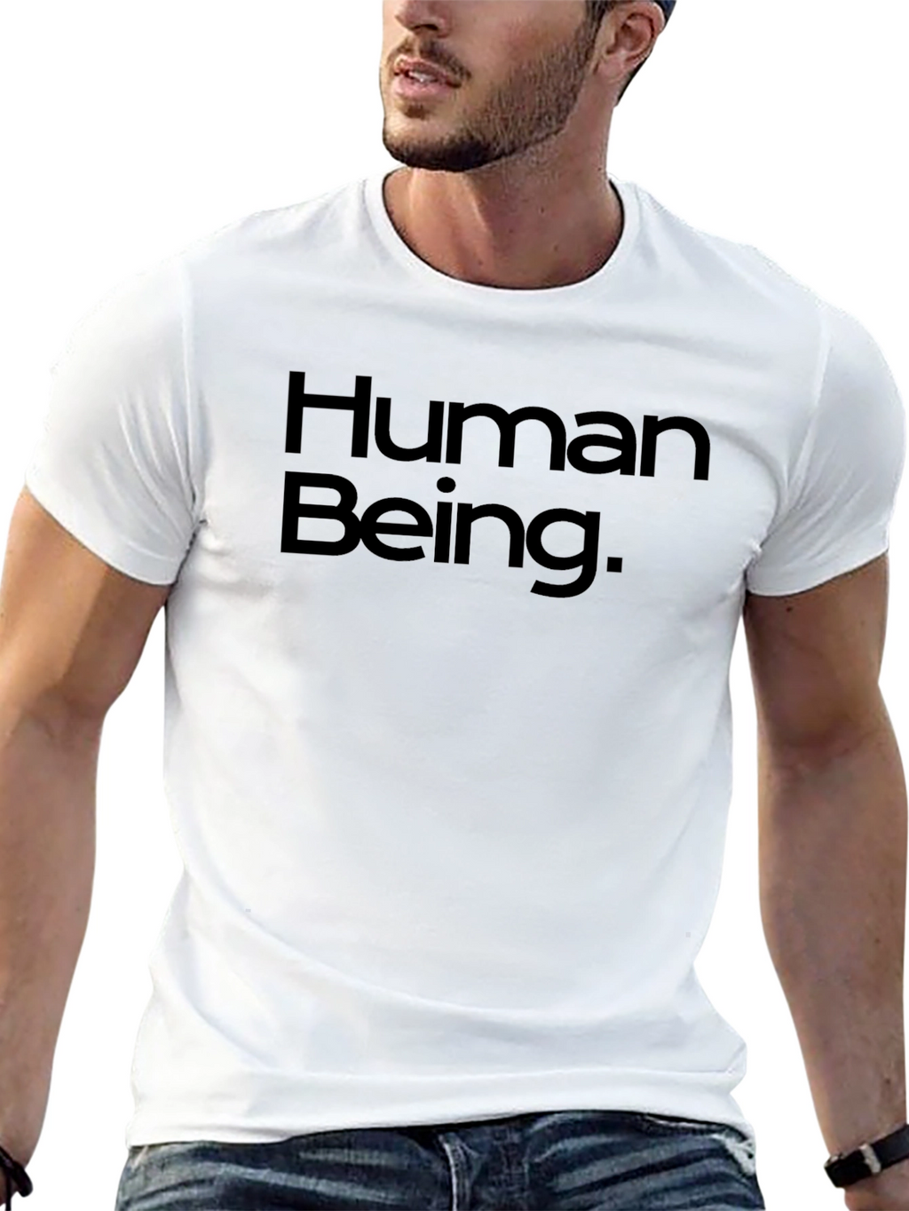 Human Being Graphic T-Shirt - Classic Comfort