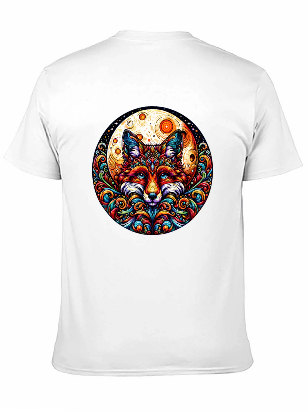 Fox Mandala Graphic Tee