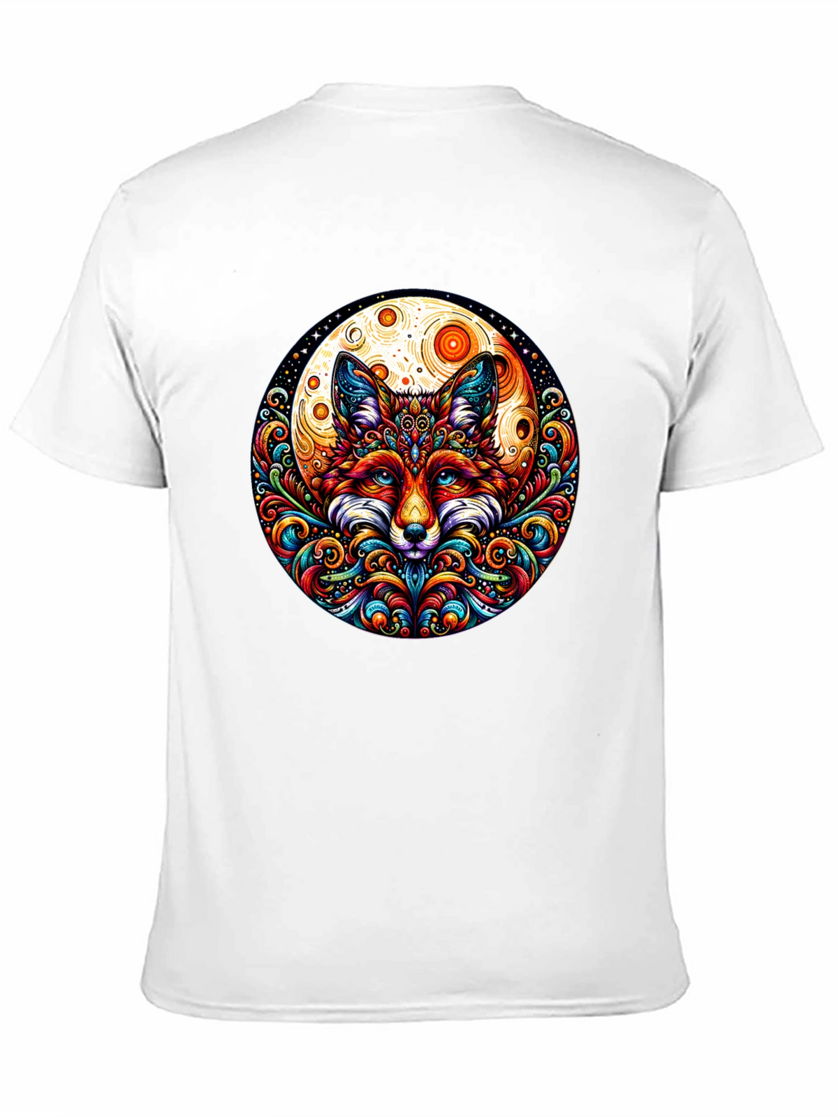 Fox Mandala Graphic Tee