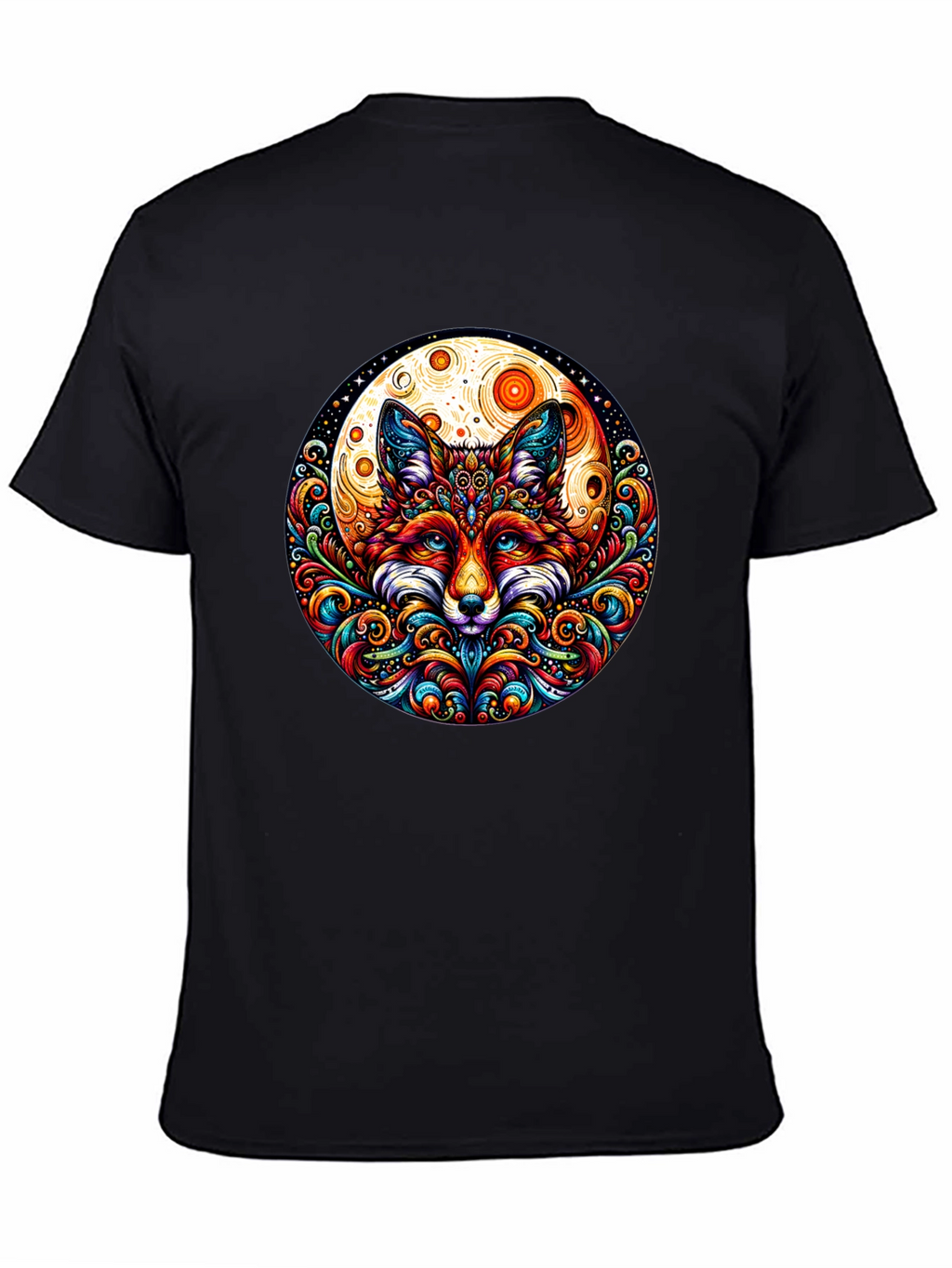 Fox Mandala Graphic Tee