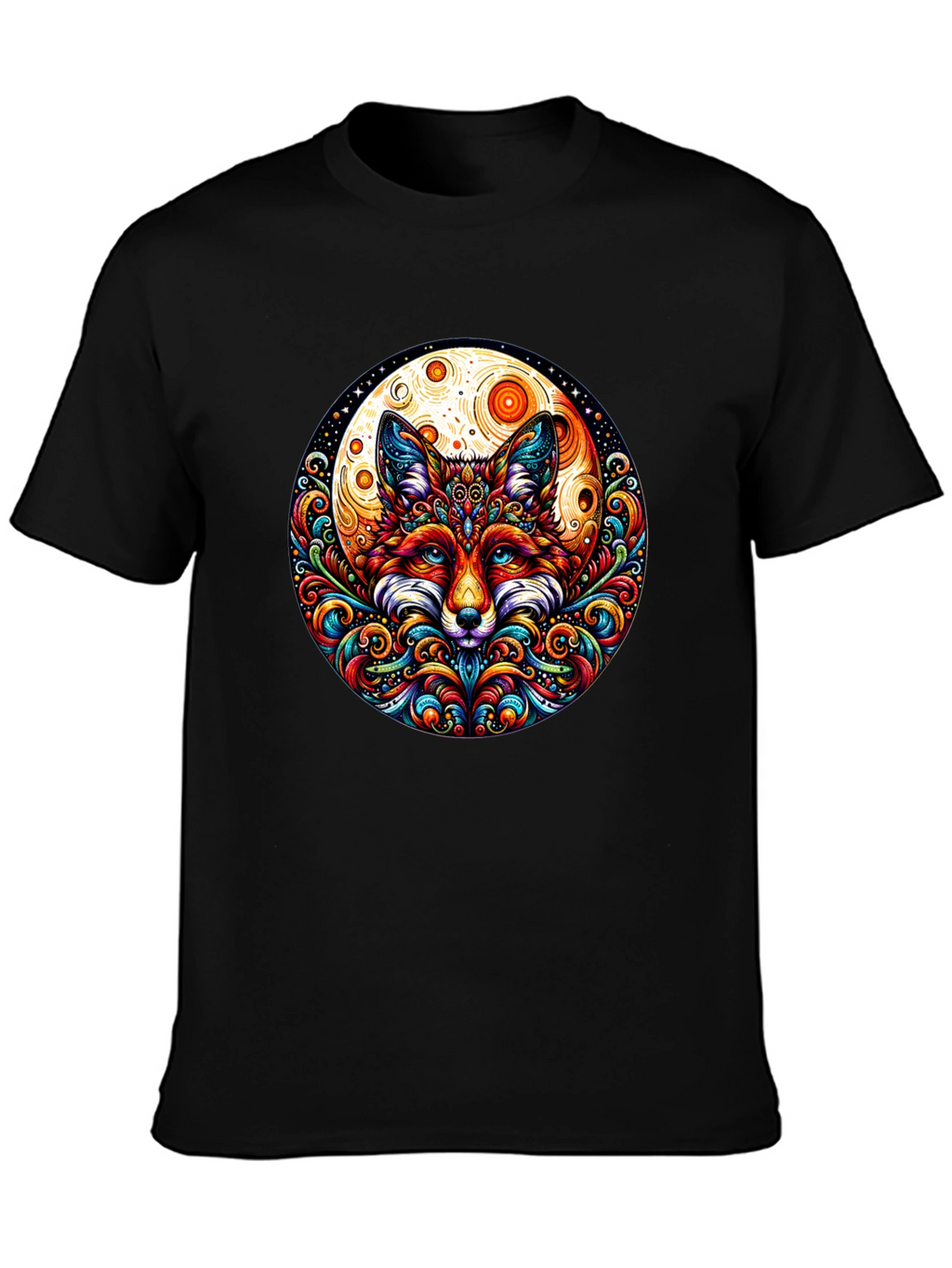 Fox Mandala Graphic Tee