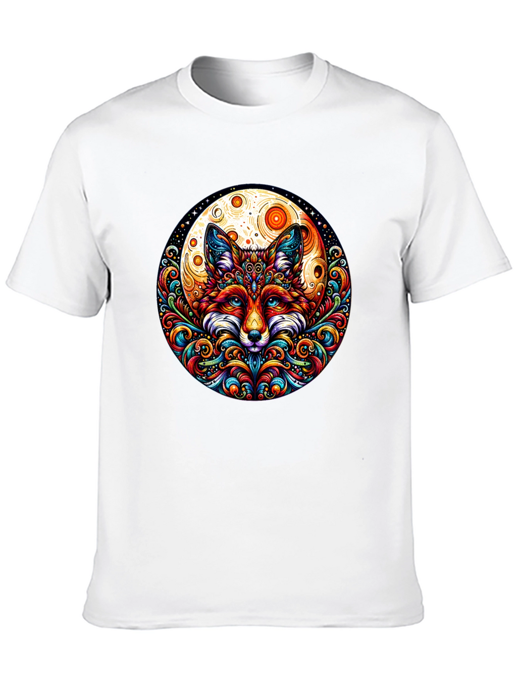 Fox Mandala Graphic Tee