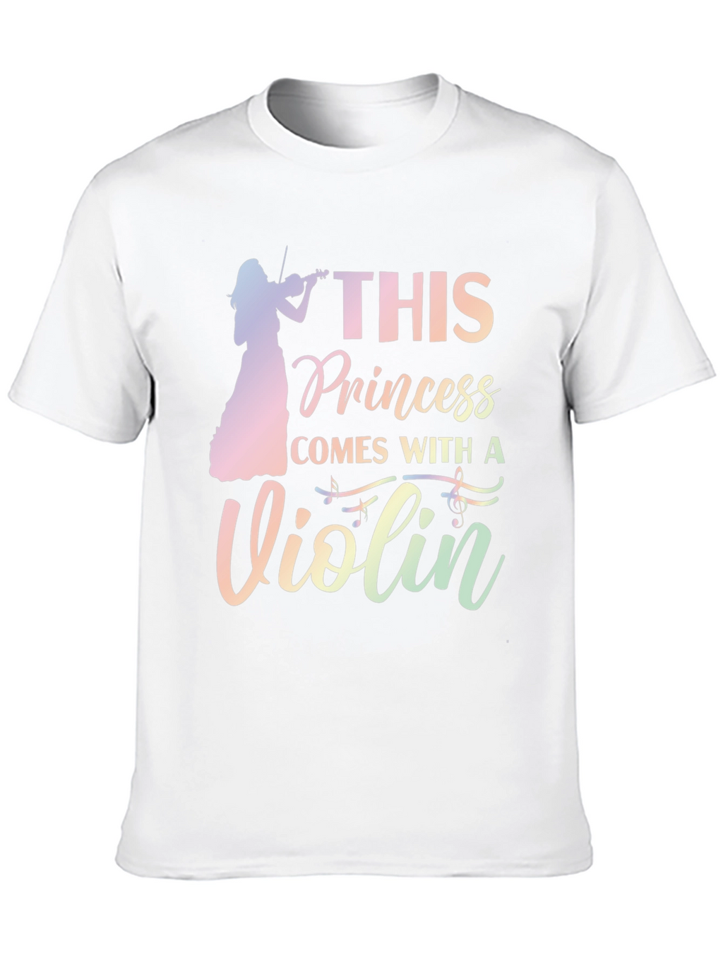 This Princess Comes With a Violin Graphic Tee