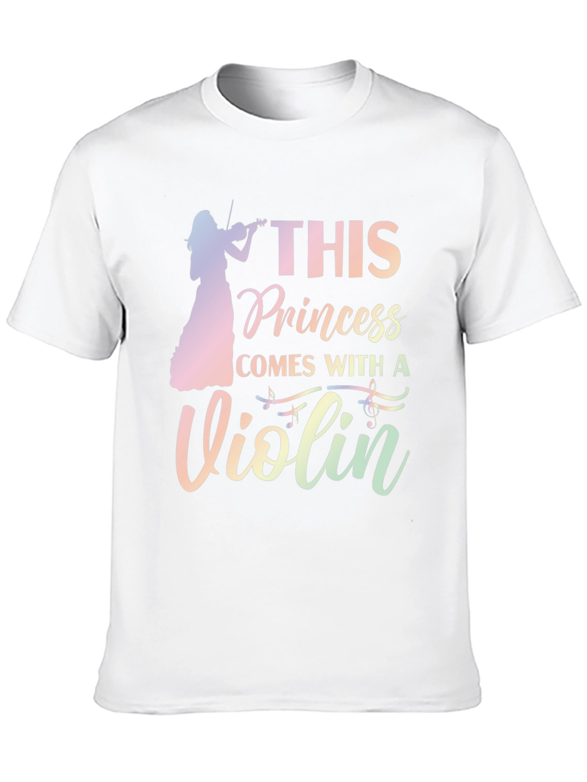 This Princess Comes With a Violin Graphic Tee