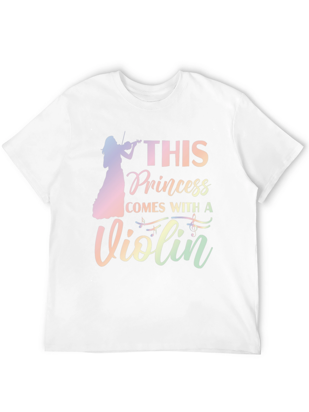This Princess Comes With a Violin Graphic Tee