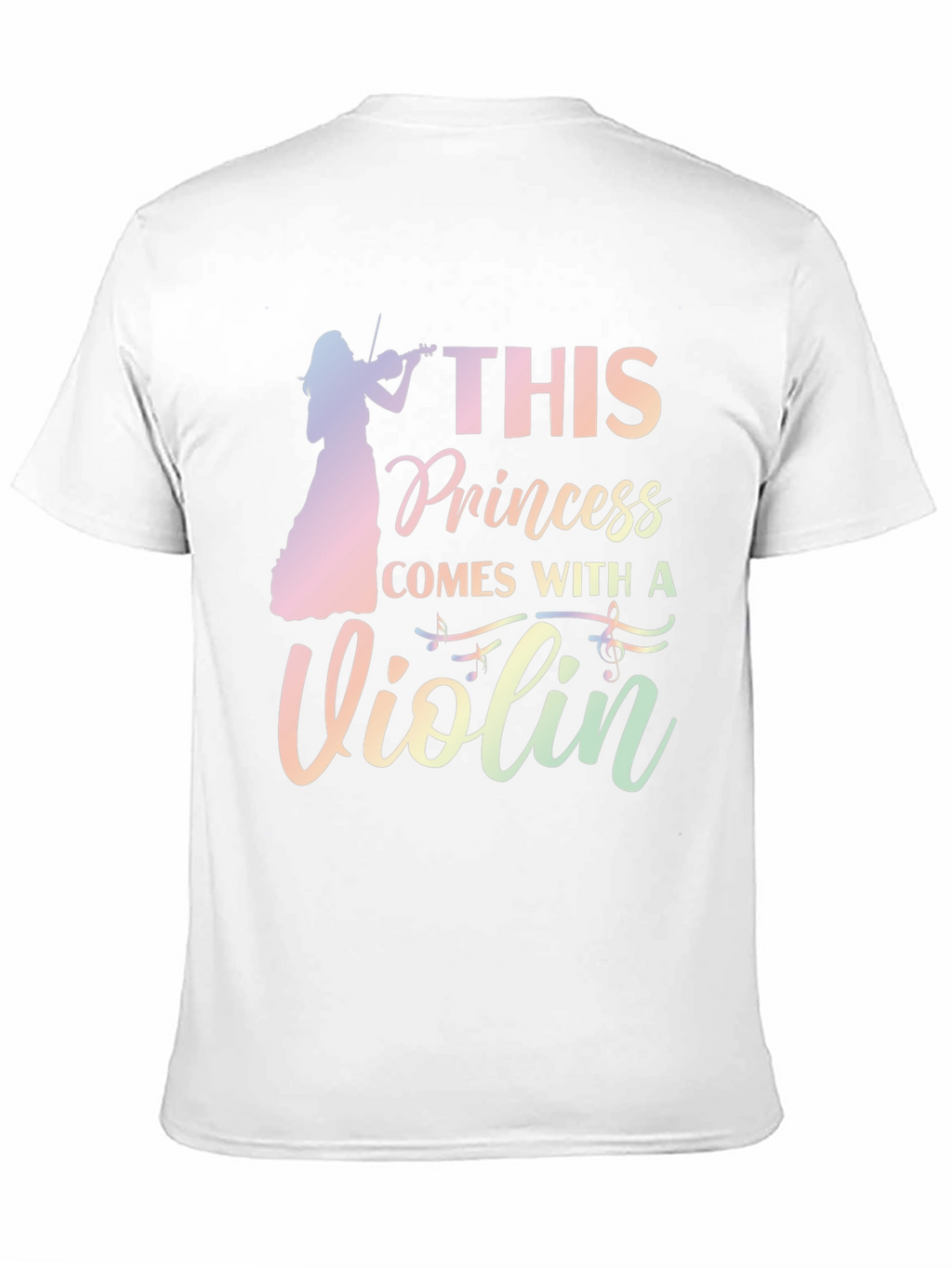 This Princess Comes With a Violin Graphic Tee