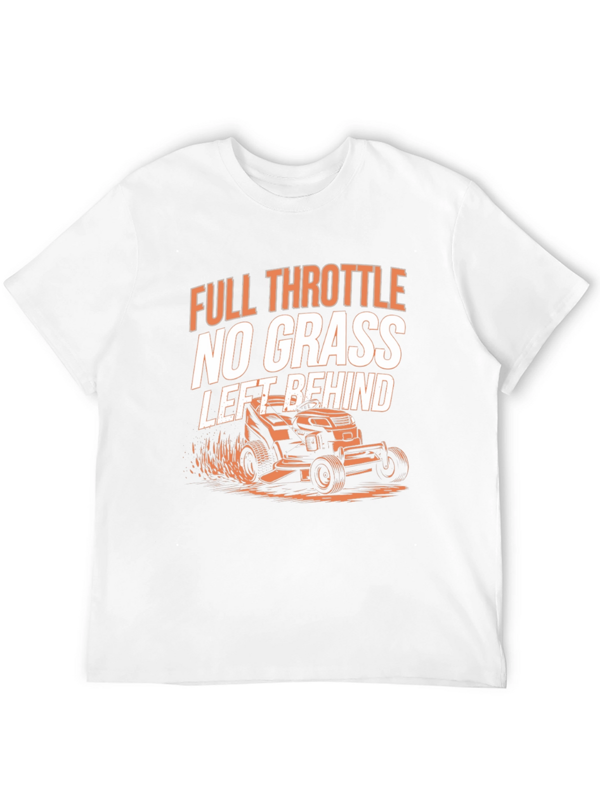 Full Throttle Lawn Mowing T-Shirt