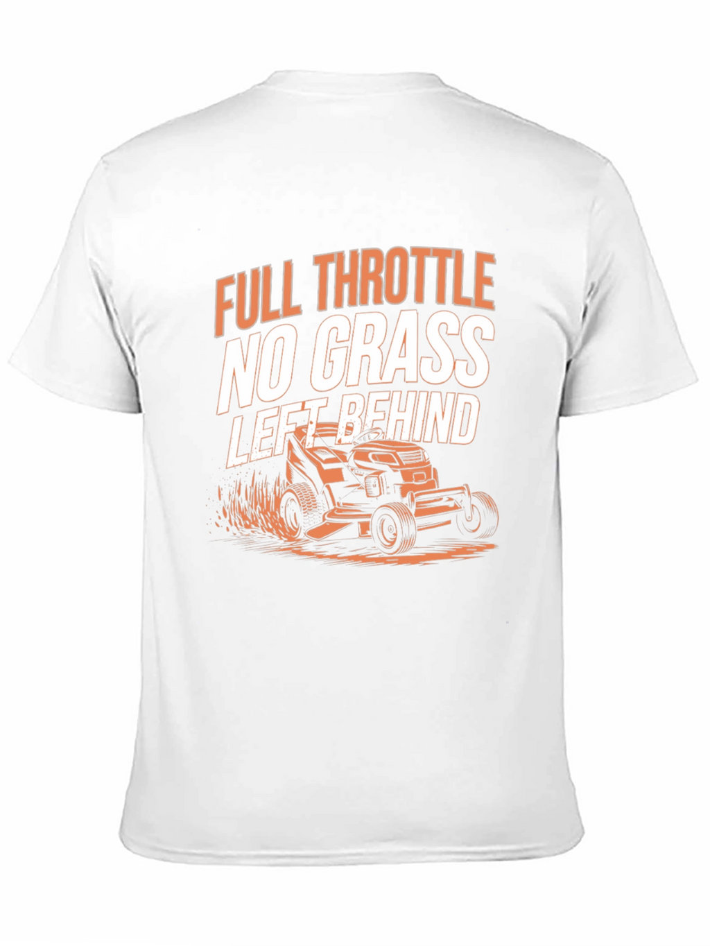 Full Throttle Lawn Mowing T-Shirt