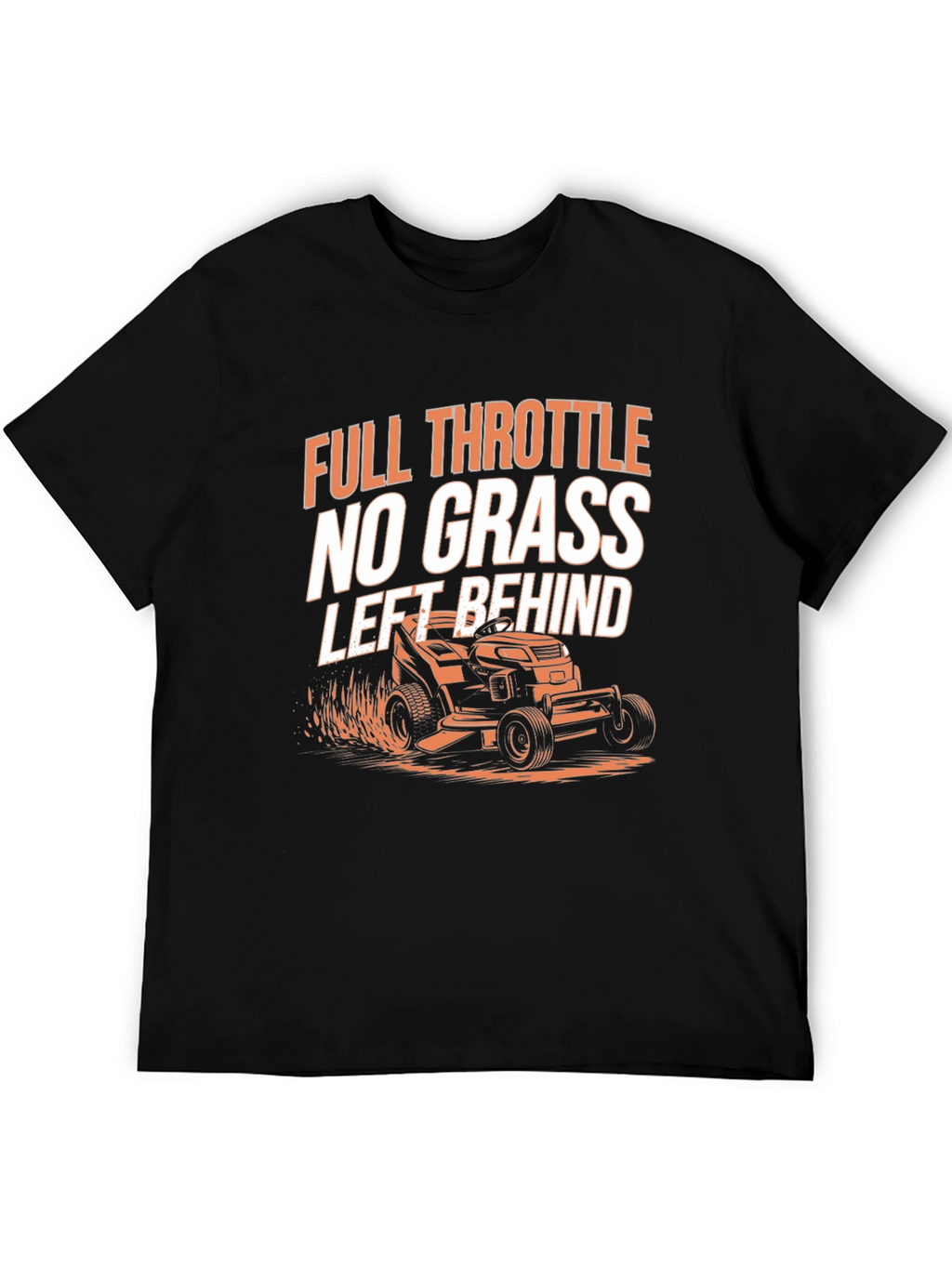 Full Throttle Lawn Mowing T-Shirt