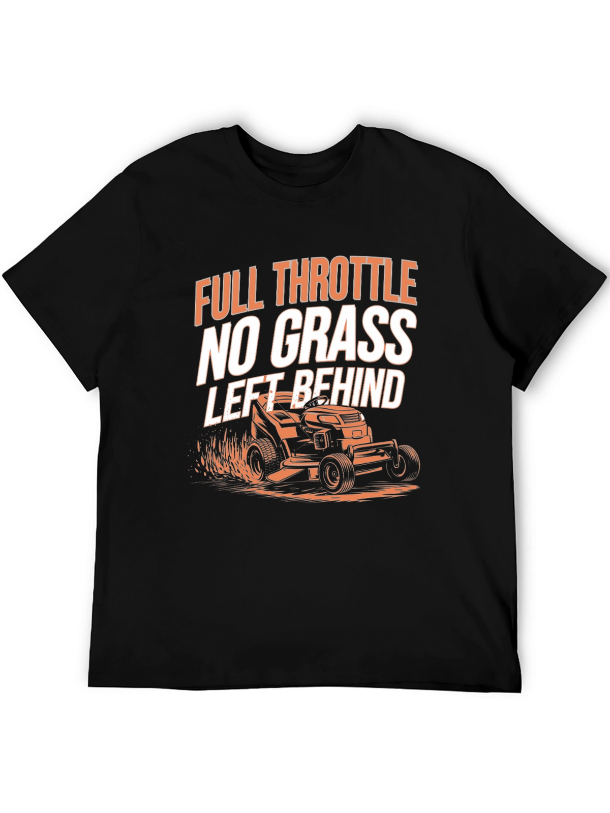 Full Throttle Lawn Mowing T-Shirt