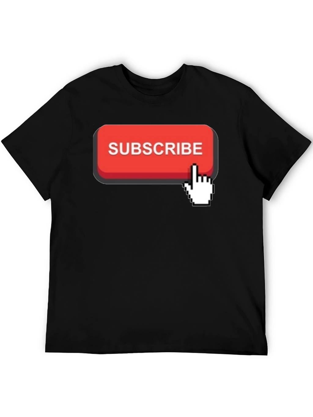 Subscribe Button Graphic T-Shirt