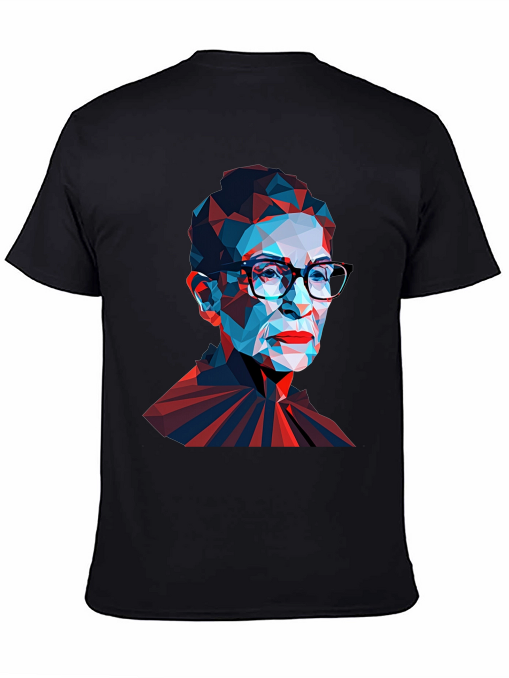 Geometric RBG T-Shirt - Black