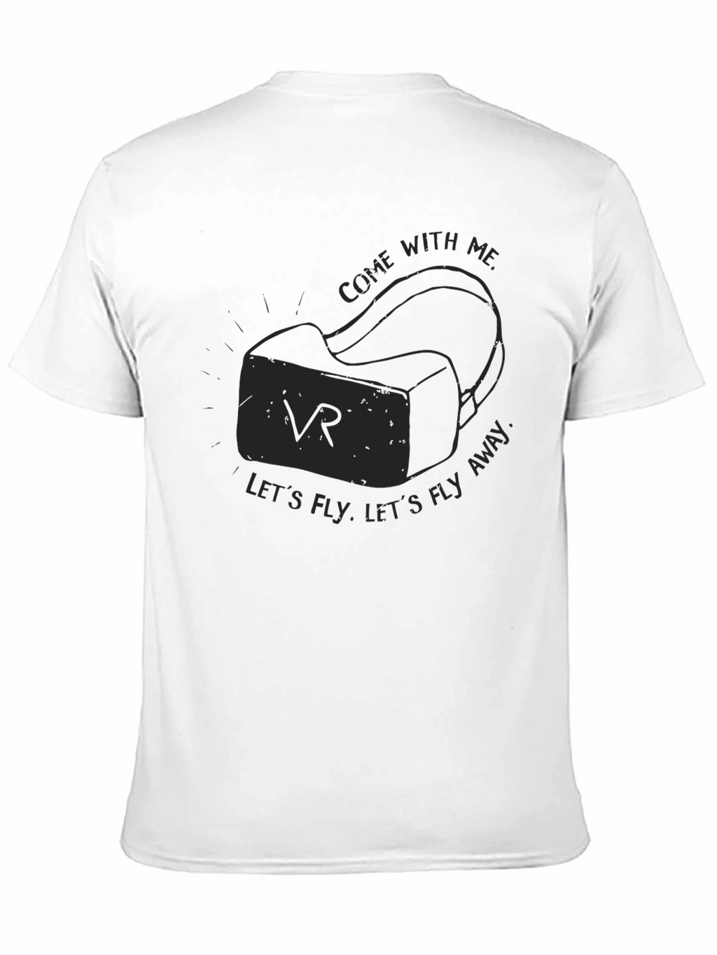 VR Headset Graphic Tee - Fly Away