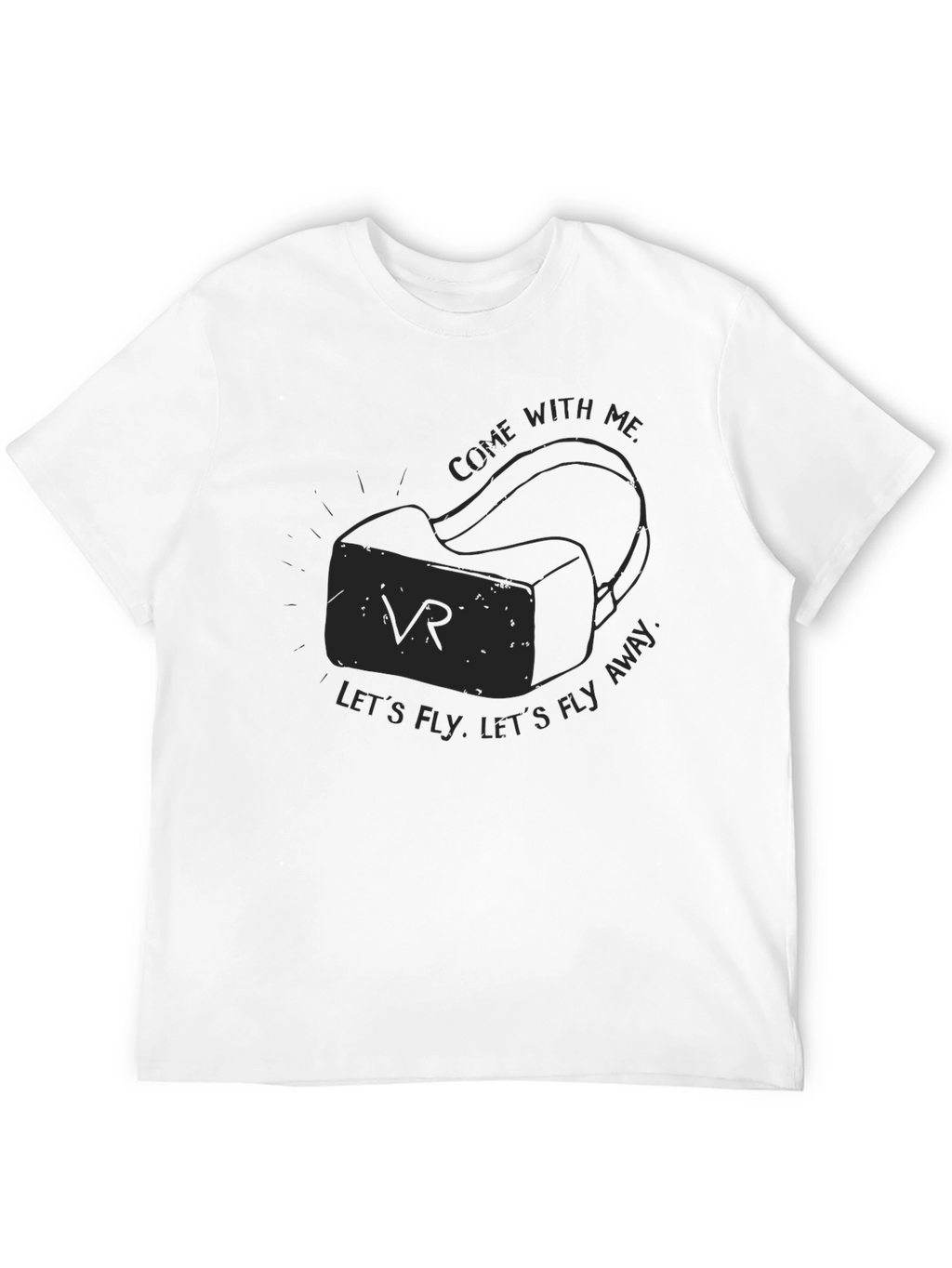 VR Headset Graphic Tee - Fly Away