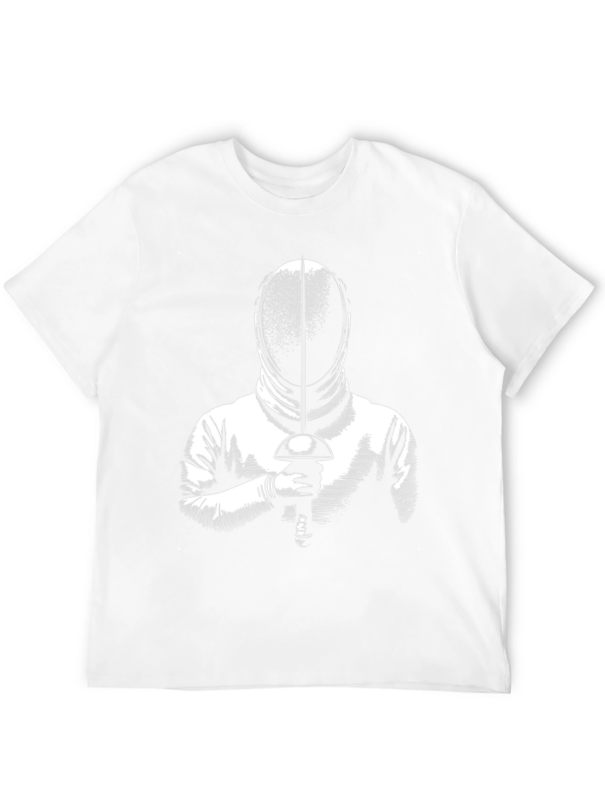 Fencing T-Shirt - Foil Duel Design