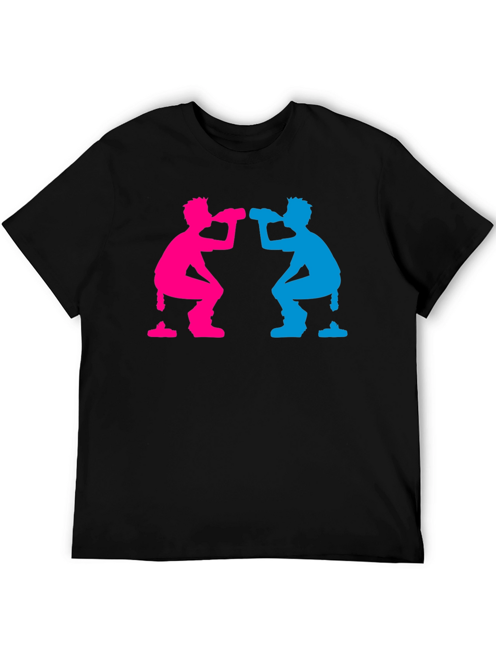 Funny Silhouette Drinking T-Shirt