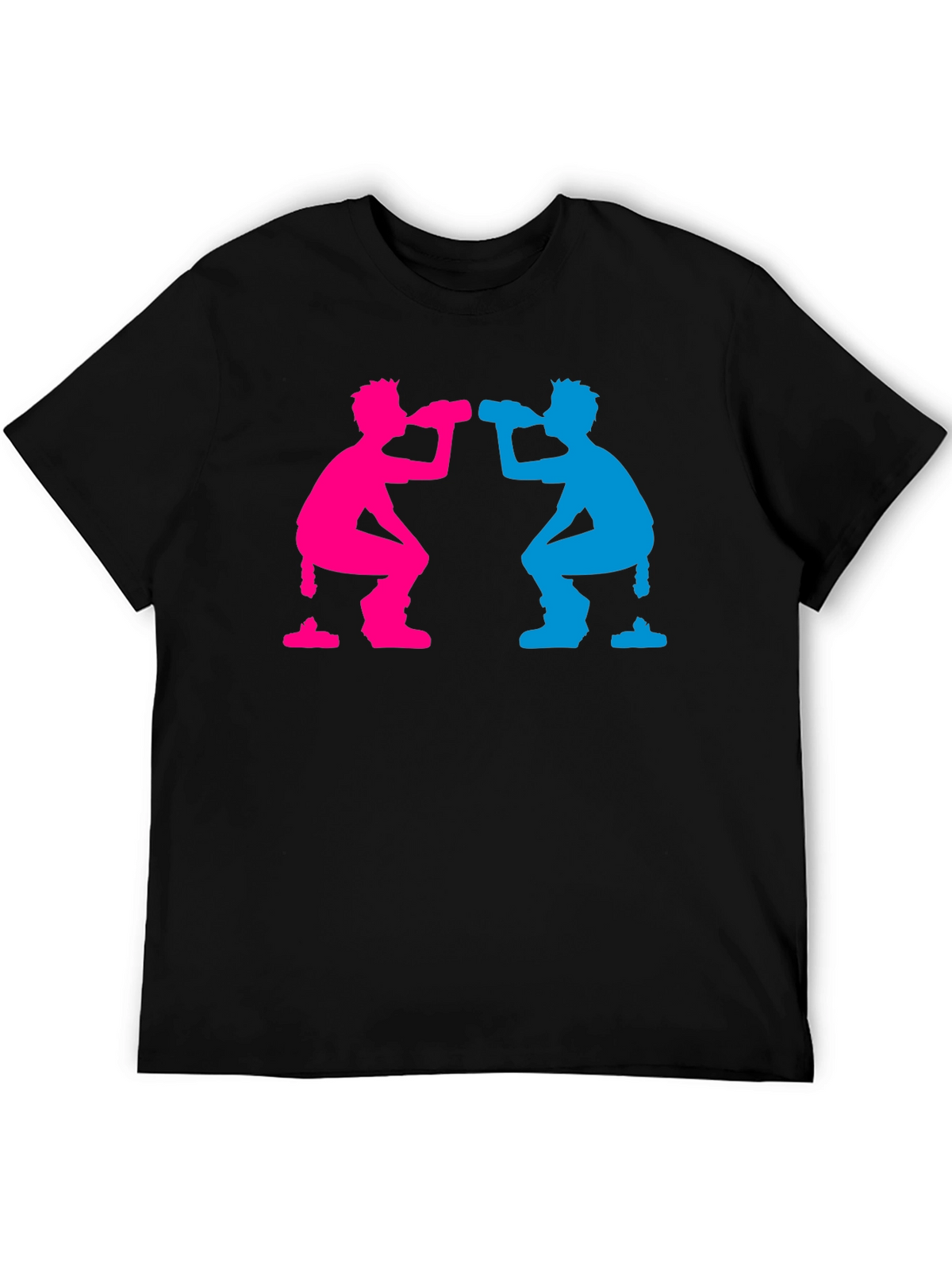 Funny Silhouette Drinking T-Shirt