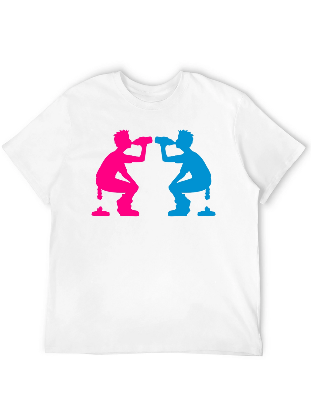 Funny Silhouette Drinking T-Shirt