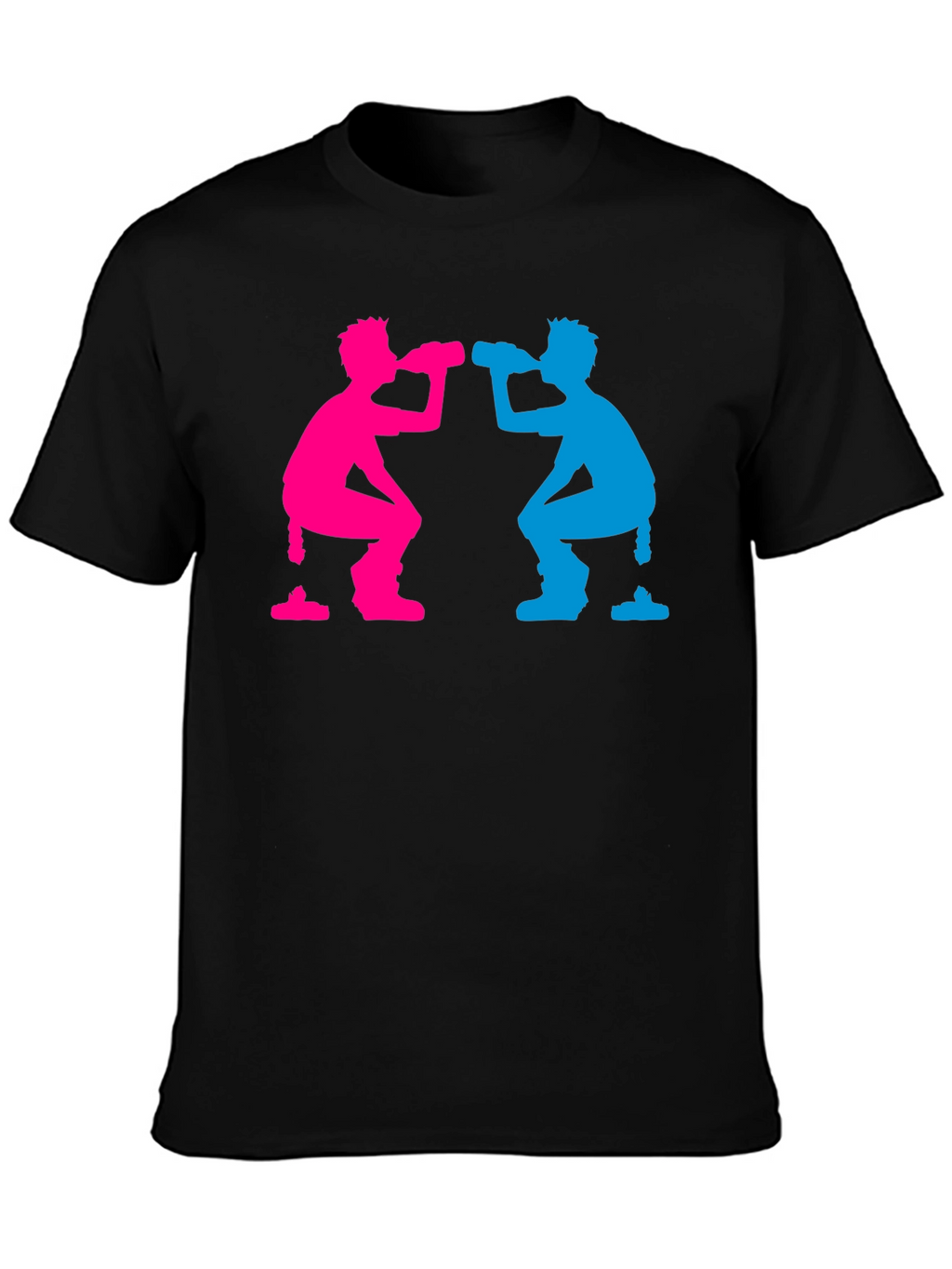 Funny Silhouette Drinking T-Shirt