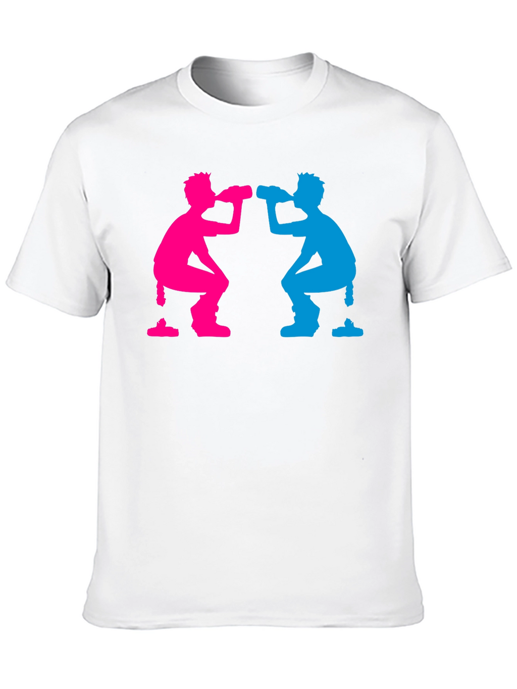 Funny Silhouette Drinking T-Shirt