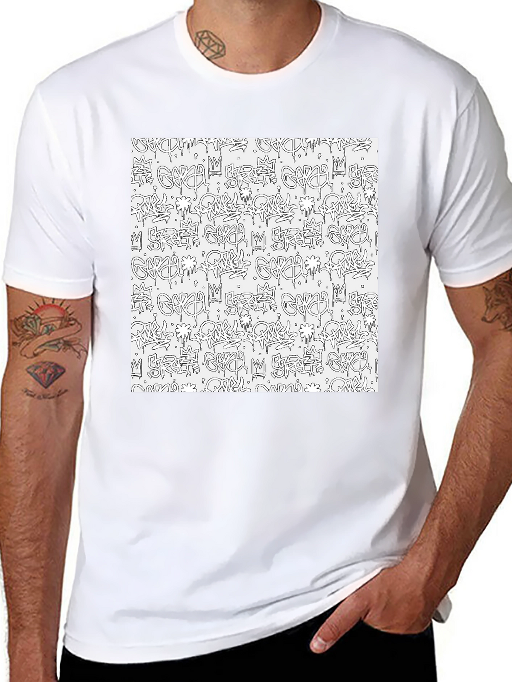 Graffiti Art T-Shirt - Urban Streetwear Tee