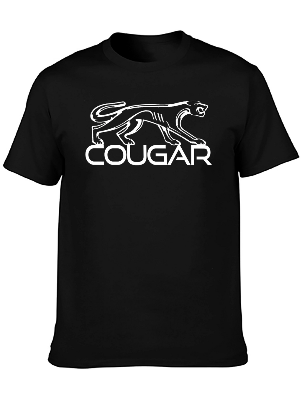 Black Cougar Graphic Tee