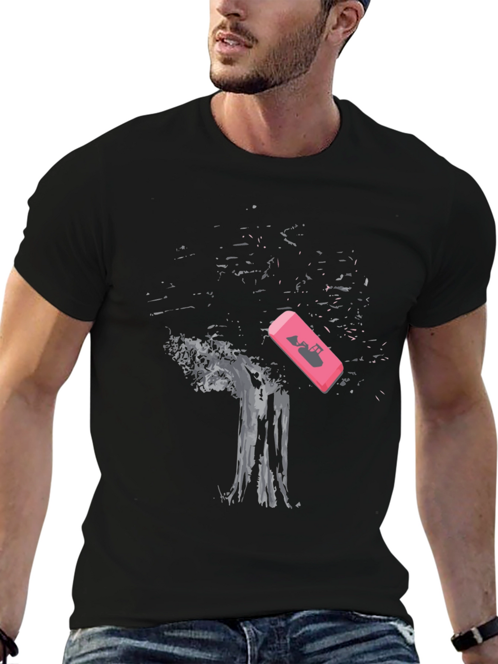 Eraser Tree Graphic Tee