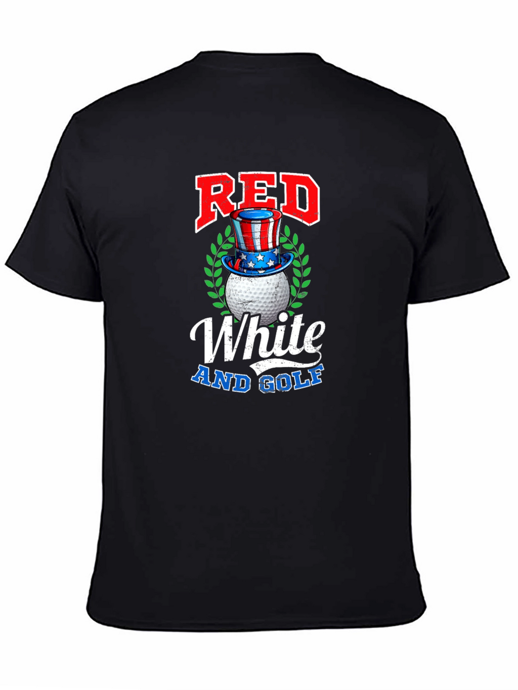 Red White and Golf T-Shirt