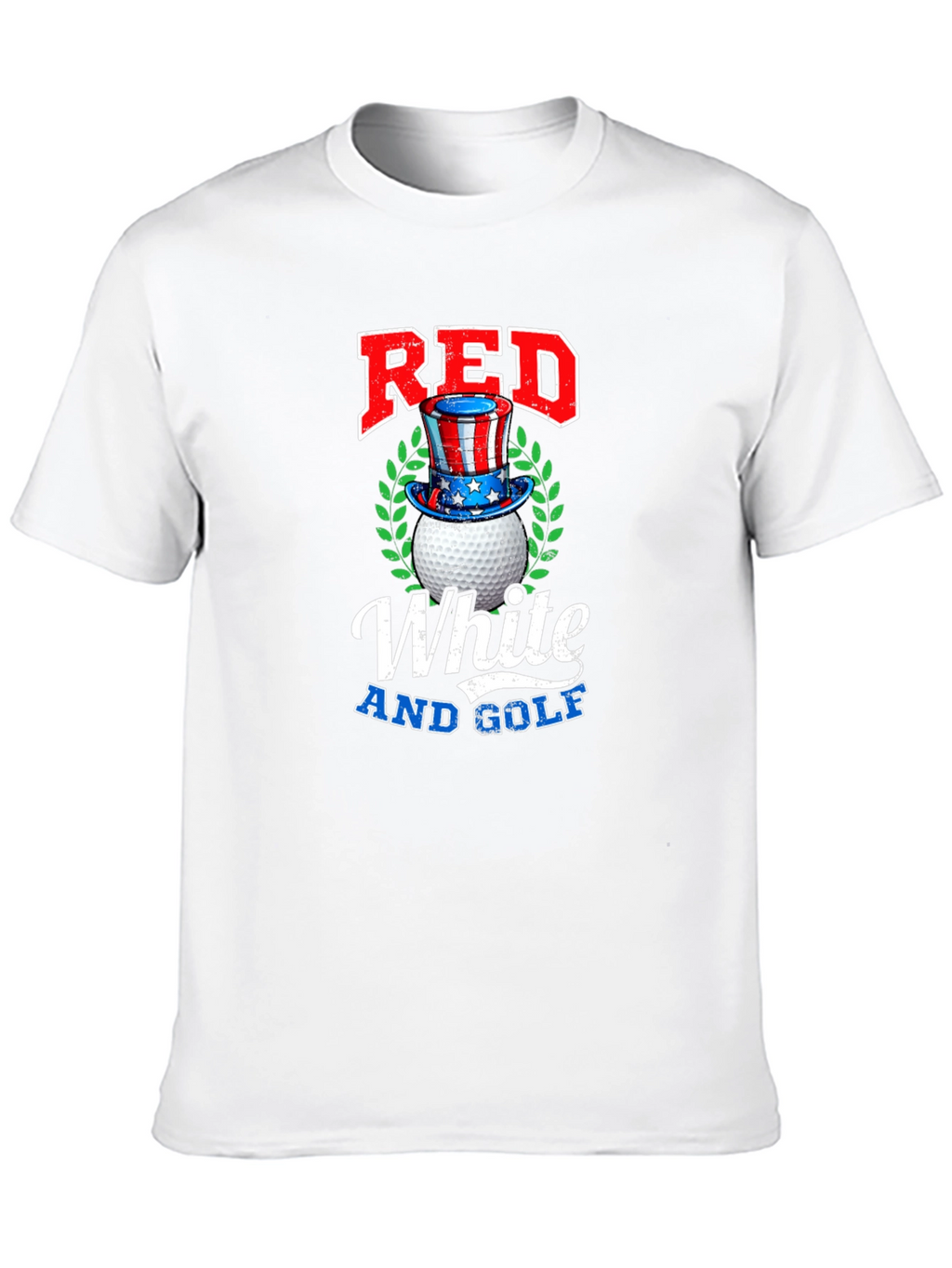 Red White and Golf T-Shirt